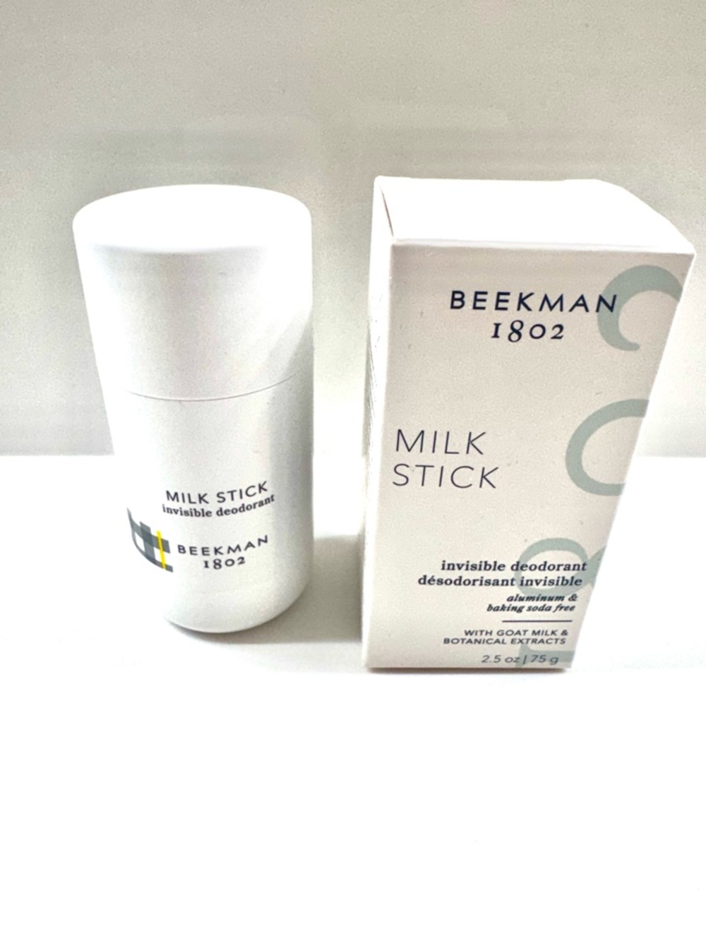 Beekman 1802 Invisible Deodorant Milk Stick -NEW-